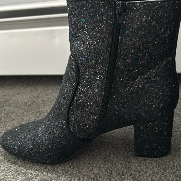 J Crew size 10 sparkling boots - Picture 4 of 6